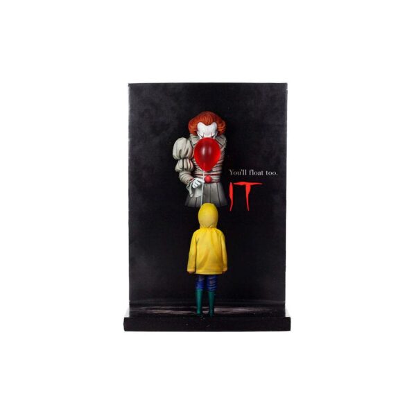 It Poster PVC figuur Pennywise & Georgie 20 cm