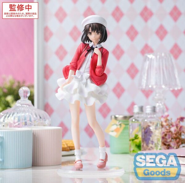 Saekano the Movie: finale Luminasta PVC kuju Megumi Kato Plain Clothes Ver. 22 cm