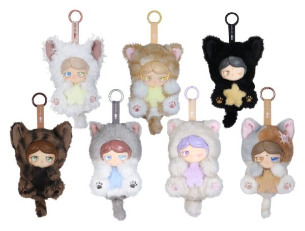 Planet Cat Wishing Star seeria minifiguurid pimedas karbis 11 cm (6)