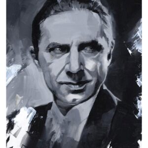 Dracula Art Print Dracula by Chris Valentine 41 x 31 cm – unframed