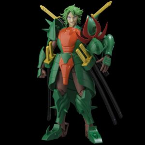 Chou-Dan-Kadou Yoroiden-Samurai Troopers tegevusfiguur Doku Mashou Naaza 15 cm