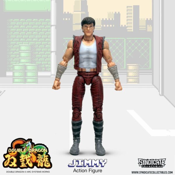 Double Dragon Deluxe Action figuur 1/12 Jimmy 18 cm