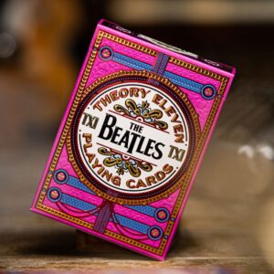 The Beatlesi mängukaardid roosa versioon