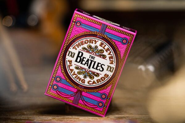 Игральные карты The Beatles Розовая версия