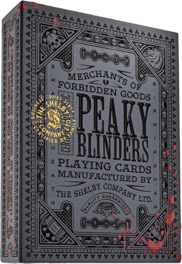 Игральные карты Peaky Blinders, выкованные в дыму и крови