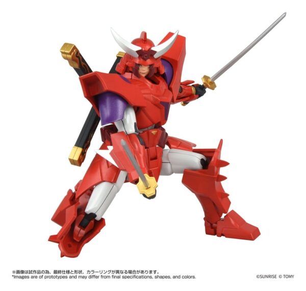 Yoroi Shin Den Samurai Troopers Toyrise Action Figure Gai of the Heat 15 cm