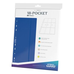 Ultimate Guard 18 карманов для страниц с боковой загрузкой (10) — синий