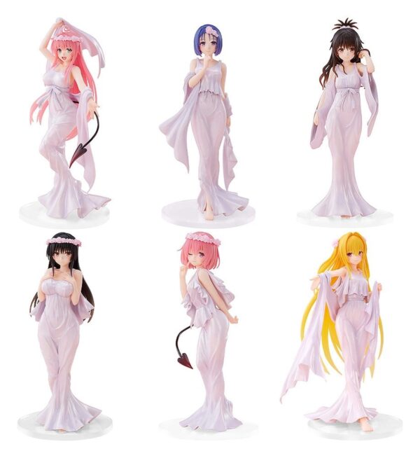 To Love-Ru Darkness Фигурки CHILLfigg Набор 15: Платье богини 16 см Коллекционный слепой бокс (6)