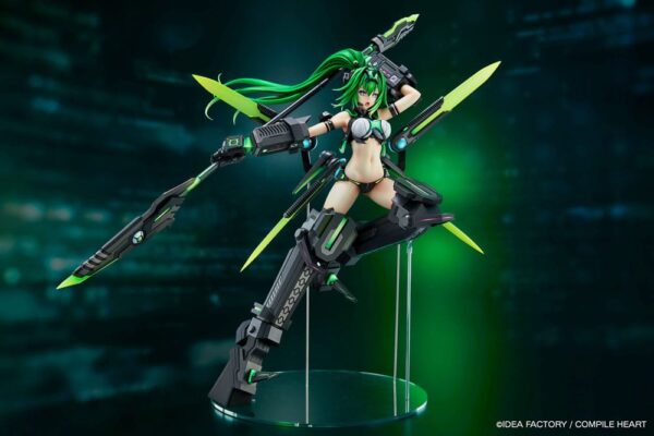 New Dimension Game Neptunia VII PVC kuju 1/7 Next Green 38 cm