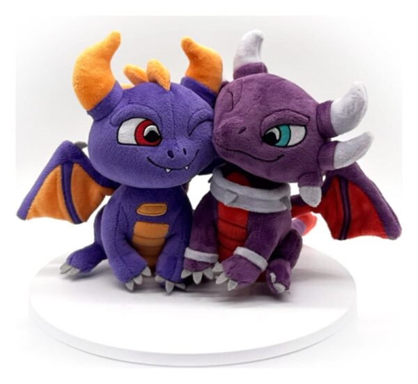 Skylanders Плюшевые фигурки 2-Pack Valentine´s Spyro & Cynder 15 см