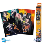 "Naruto Shippuden" posters (2 pcs) (ninjas), 52 x 38 cm