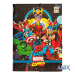 ,,Marvel Comics Avengers“ klapiga kaust A4