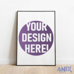 A poster with your design (42 x 59.4 cm)