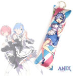 Mini-dakimakura võtmehoidja Re:Zero: Ram ja Rem