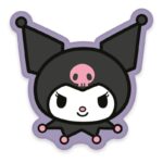 Подушка Sanrio Kuromi Face 36 cm