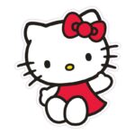 Sanrio Padi Hello Kitty Red Dress 36 cm