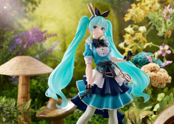 Vocaloid PVC Princess AMP фигурка Hatsune Miku Alice Ver. 18 cm (re-run)