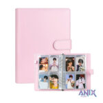 A5 K-pop Photocard Binder, Pink