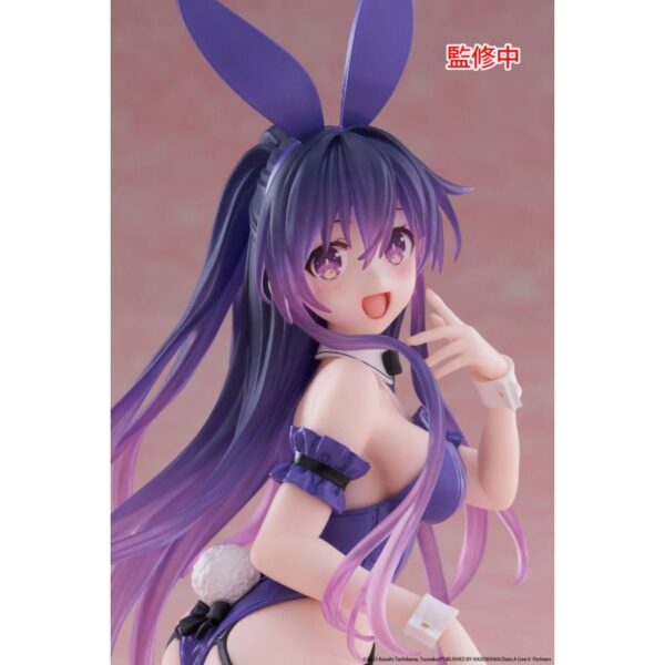 Date A Live V PVC Statue Desktop Cute Figure Tohka Yatogami Bunny Ver. 13 cm