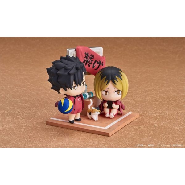 Haikyu!! Qset Mini-Figuuride 2-Pakk: Tetsuro Kuroo & Kenma Kozume (9 cm)