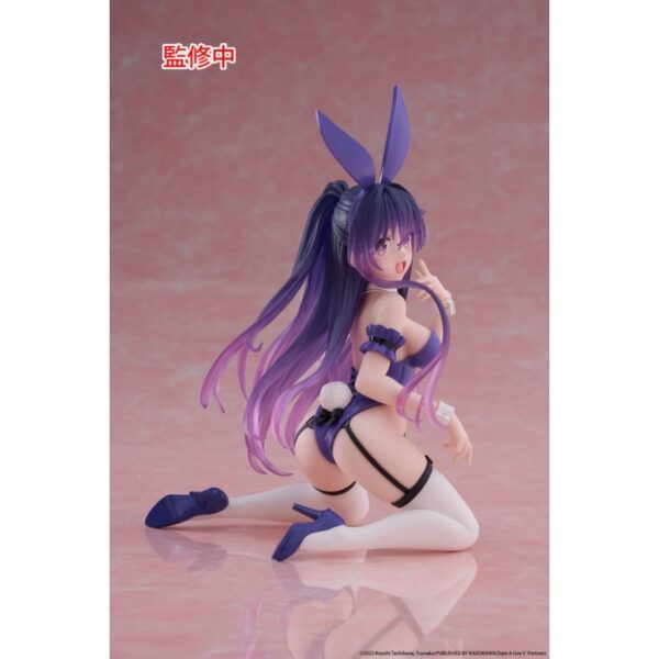 Date A Live V PVC Statue Desktop Cute Figure Tohka Yatogami Bunny Ver. 13 cm