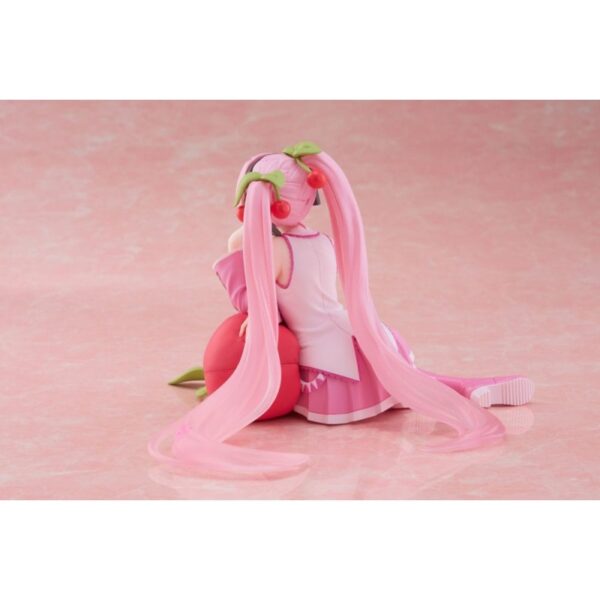 Фигурка Hatsune Miku – PVC Desktop Cute Figure Sakura Miku Cherry Cushion Ver., 13 см