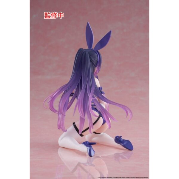 Date A Live V PVC Statue Desktop Cute Figure Tohka Yatogami Bunny Ver. 13 cm