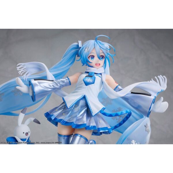 Character Vocal Series 01: Hatsune Miku PVC figuur – 1/7 Hatsune Miku Sky Town 10th Anniversary Ver., 25 cm.