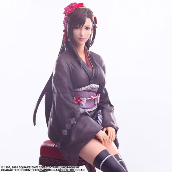 Final Fantasy VII Remake Static Arts Gallery фигурка Tifa Lockhart Exotic Dress Ver. 23 cm