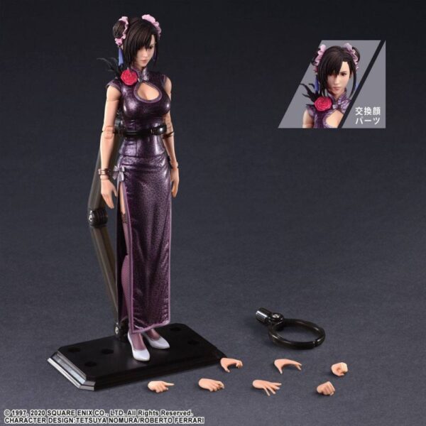 Final Fantasy VII Remake Play Arts Kai Action Figure Tifa Lockhart Sporty Dress Ver. 25 cm