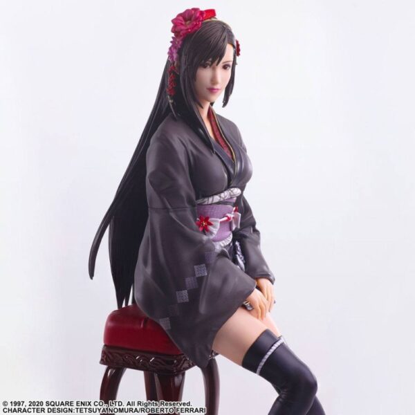 Final Fantasy VII Remake Static Arts Gallery фигурка Tifa Lockhart Exotic Dress Ver. 23 cm