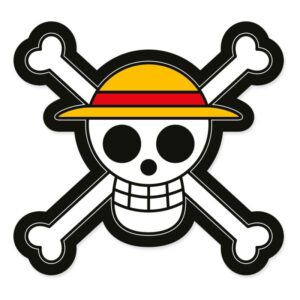 One Piece padi – Jolly Roger, 33 cm