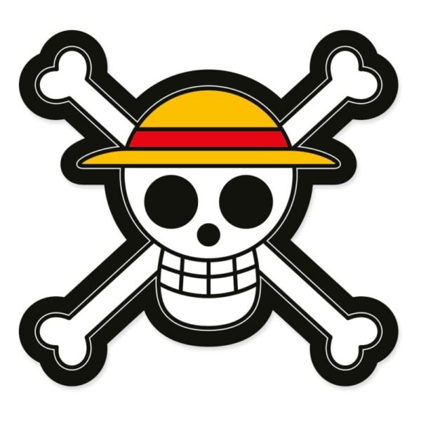 One Piece Pillow Jolly Roger 33 cm