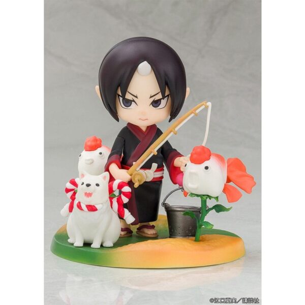 Hozuki no Reitetsu Hakotoniwa PVC Statue Hozuki & Shiro 11 cm