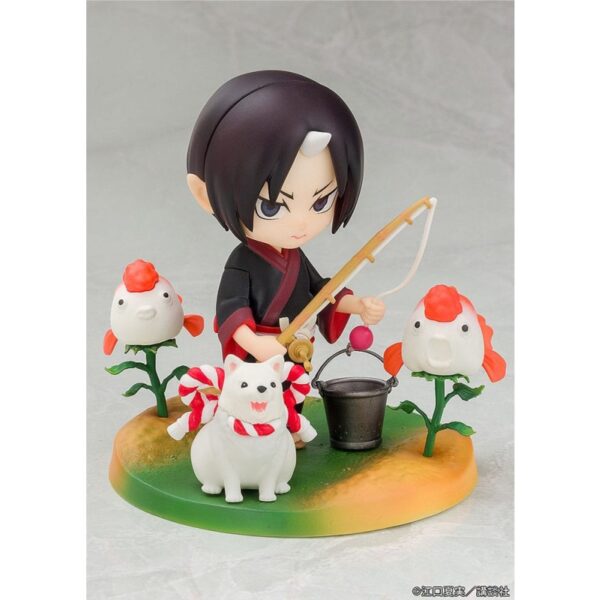 Hozuki no Reitetsu Hakotoniwa PVC Statue Hozuki & Shiro 11 cm