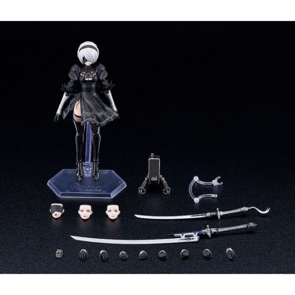 Nier:Automata Ver1.1a Figma Action Figuur 2B (YoRHa No.2 Type B) 16 cm