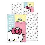 Комплект постельного белья Hello Kitty - Hello Kitty Bow 135 x 200 cm / 80 x 80 cm