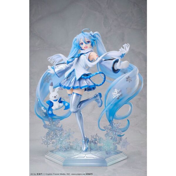 Character Vocal Series 01: Hatsune Miku PVC figuur – 1/7 Hatsune Miku Sky Town 10th Anniversary Ver., 25 cm.