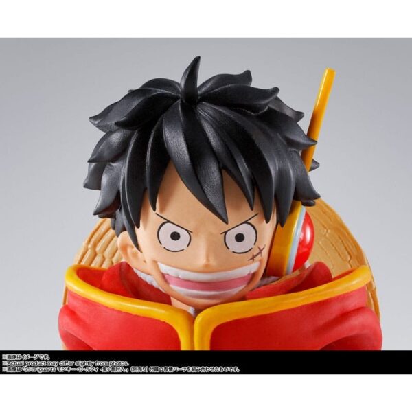 One Piece S.H.Figuarts фигурка Monkey D. Luffy Остров Будущего Эггхед, 15 см