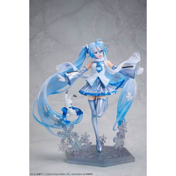 Character Vocal Series 01: Hatsune Miku PVC figuur – 1/7 Hatsune Miku Sky Town 10th Anniversary Ver., 25 cm.