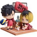 Haikyu!! Qset Mini-Figure 2-Pack Tetsuro Kuroo & Kenma Kozume 9 cm