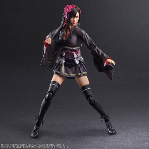 Final Fantasy VII Remake Play Arts Kai Action Figuur Tifa Lockhart Exotic Dress Ver. 25 cm