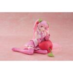 Hatsune Miku PVC Statue Desktop Cute Figure Sakura Miku Cherry Cushion Ver. 13 cm