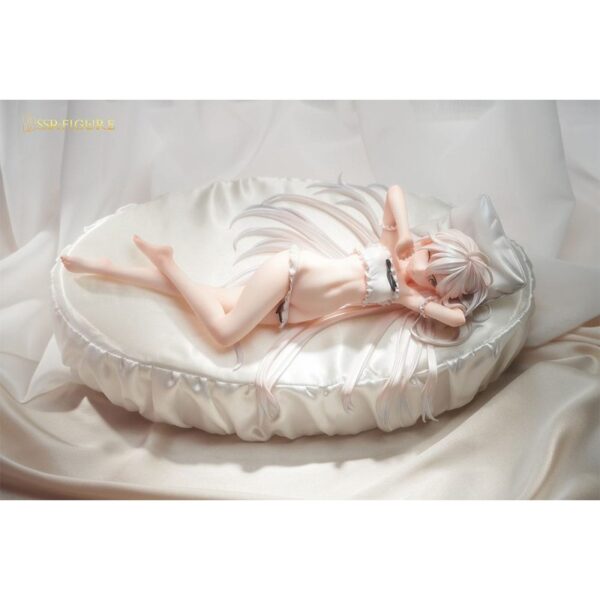 Original Character PVC figuur 1/7 Wakening White Haired-Chan Illustration by Hayashi Kewi 11 cm