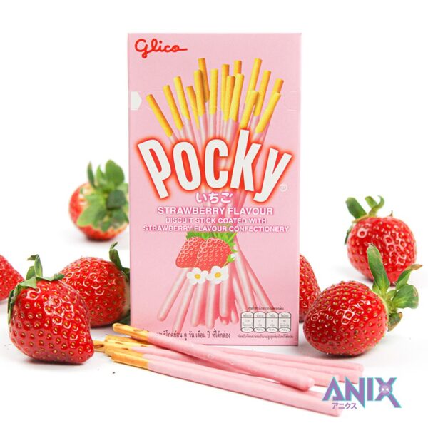 Палочки Pocky со вкусом клубники, 47г