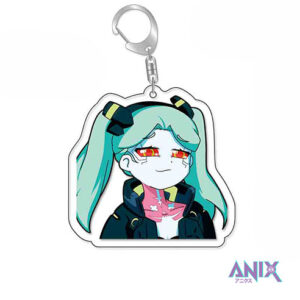 Acrylic Keychain Cyberpunk, Rebecca