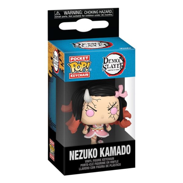 Demon Slayer: Kimetsu no Yaiba POP! Виниловый брелок 4 см Nezuko (Демон форма)