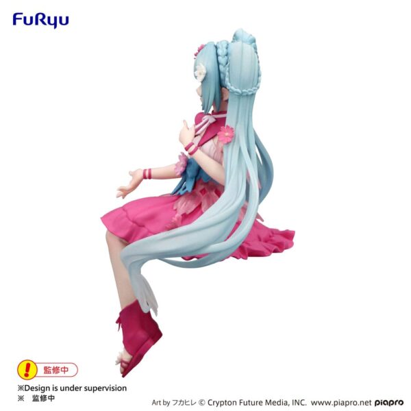 Hatsune Miku Noodle Stopper PVC figuur Flower Fairy Cosmos 14 cm