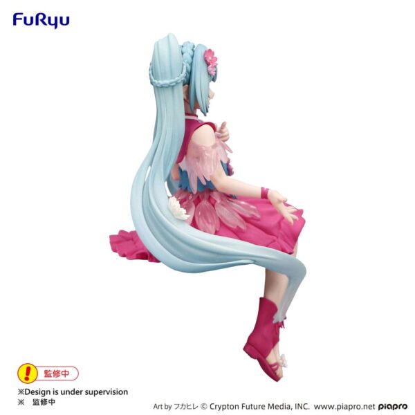 Hatsune Miku Noodle Stopper PVC figuur Flower Fairy Cosmos 14 cm