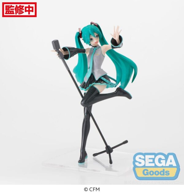 PVC figuur Project DIVA MEGA39's 15th DIVA Ver. 18 cm